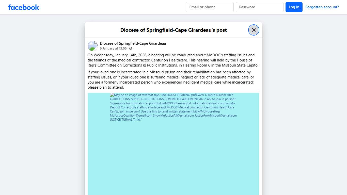 On Wednesday,... - Diocese of Springfield-Cape Girardeau Facebook